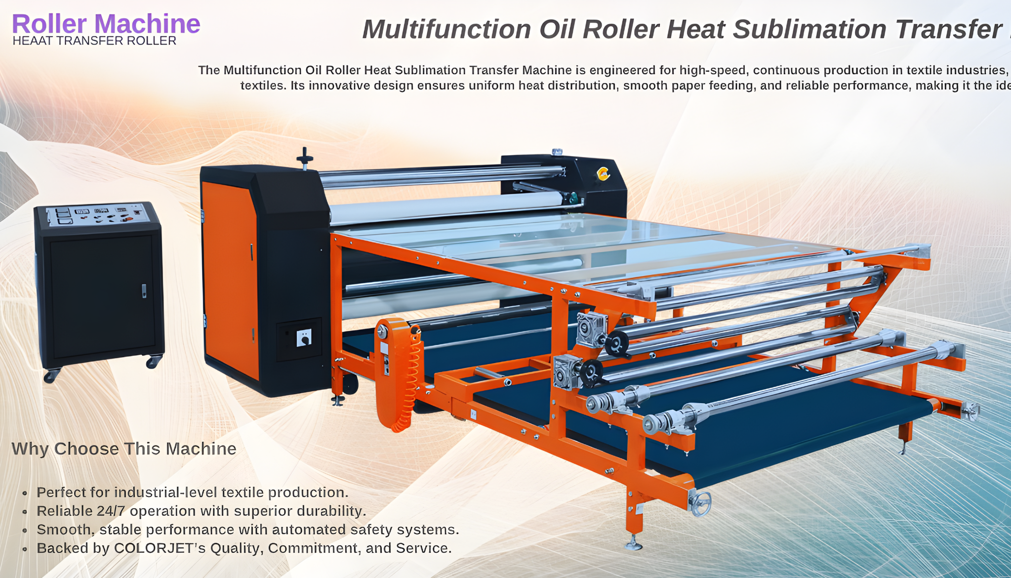 Heat transfer roller
