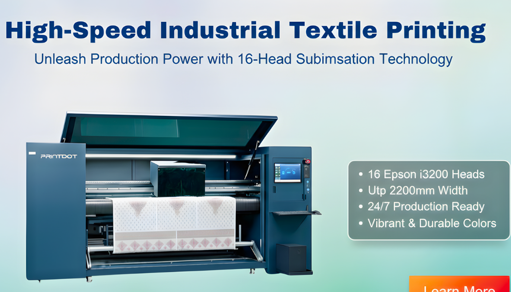 Industrial Sublimation Setup